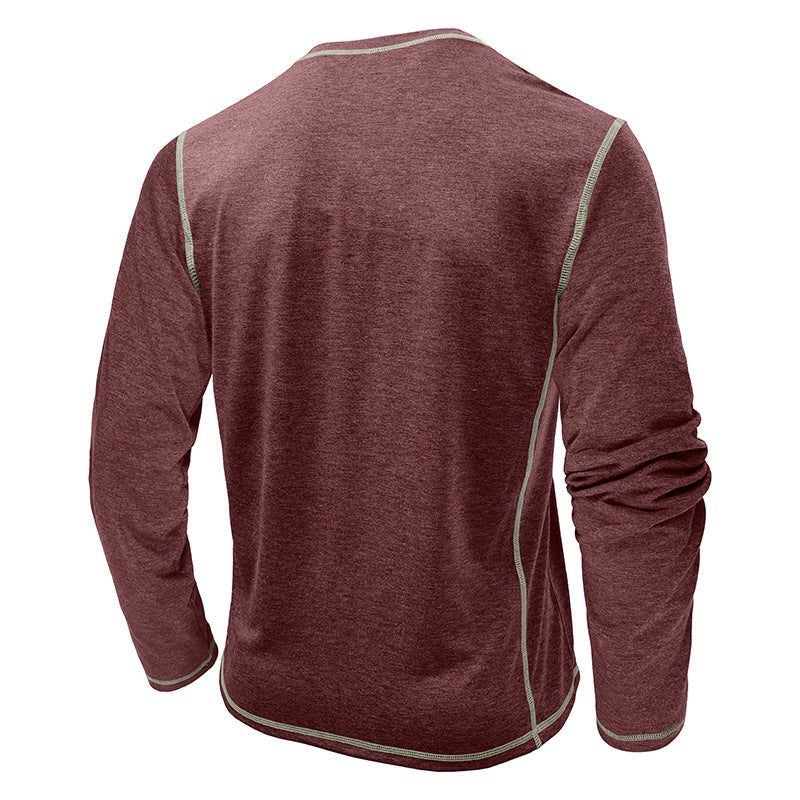 Men's Button Collar Top