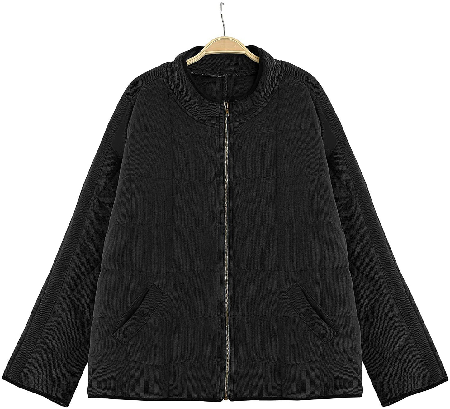 Zipper Quilted Jacket