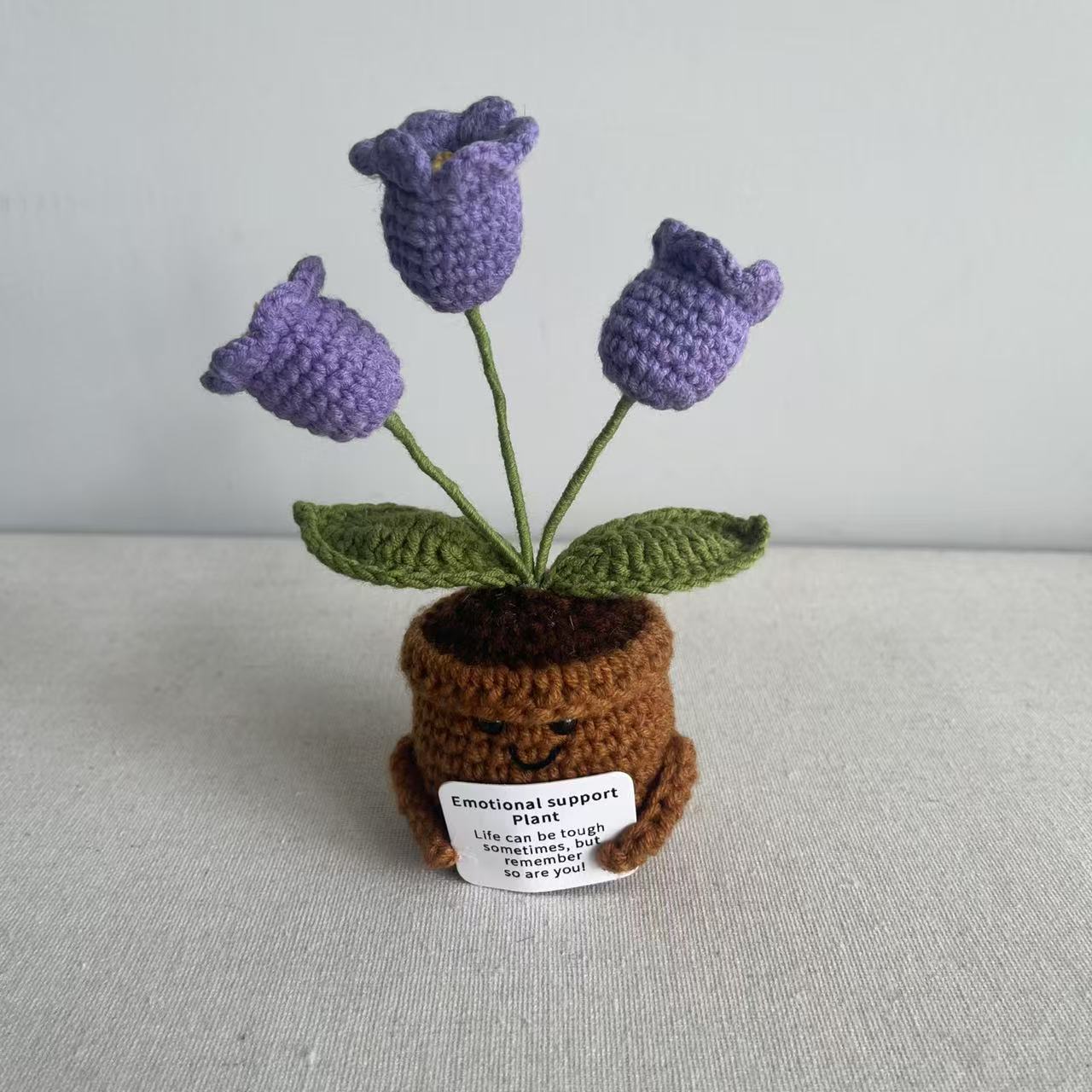 Funny Expression Potato Crochet Doll