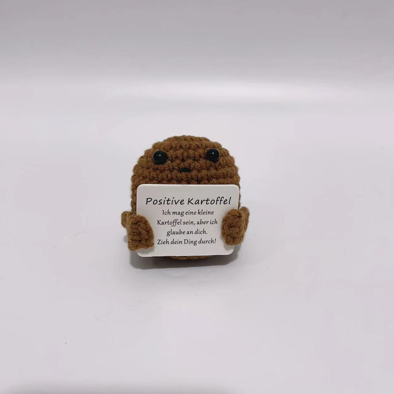 Funny Expression Potato Crochet Doll