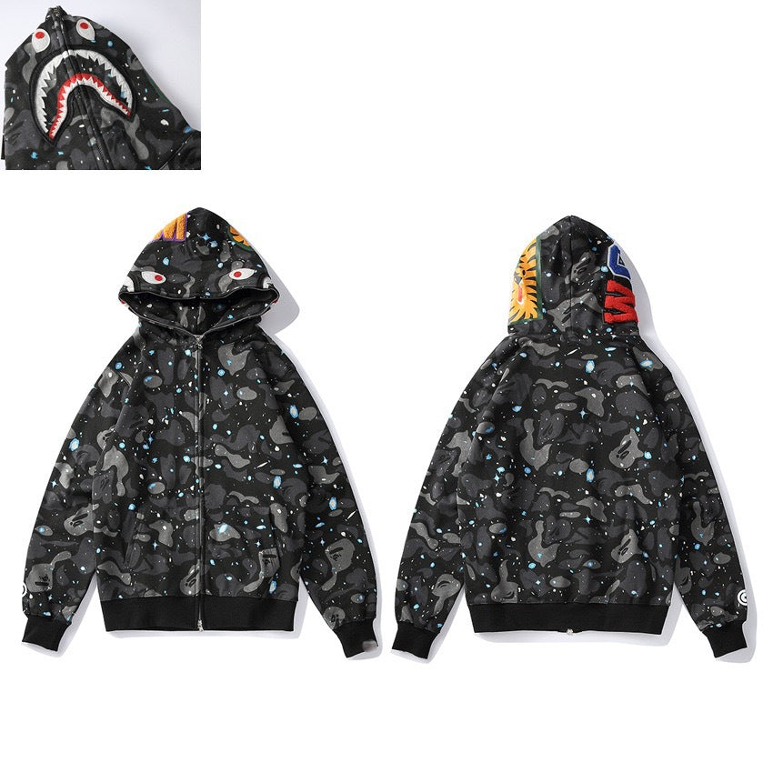 Multi-colored Ape Man's Head Coat