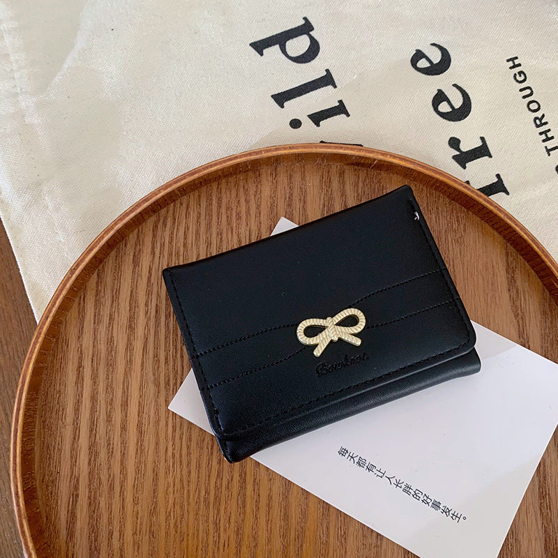 Lady's Purse With Bow Tie