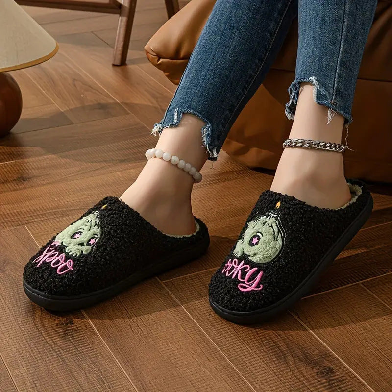 Cartoon Anti-Skid Cotton Slippers