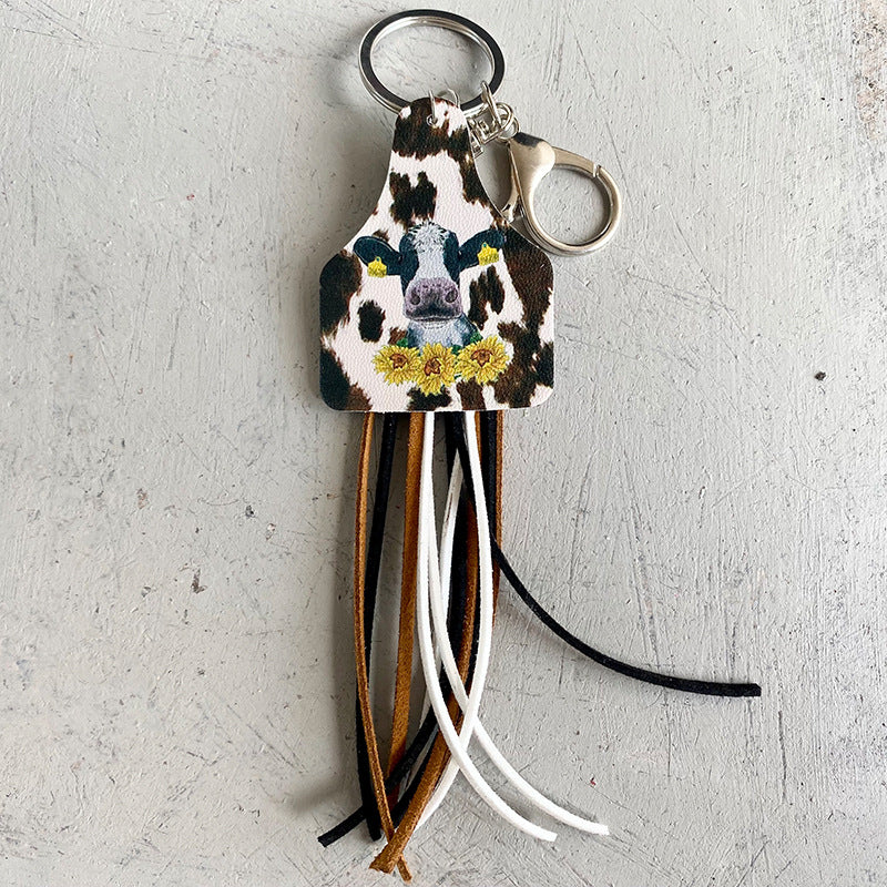 Western Style Animal Keychain|2PC