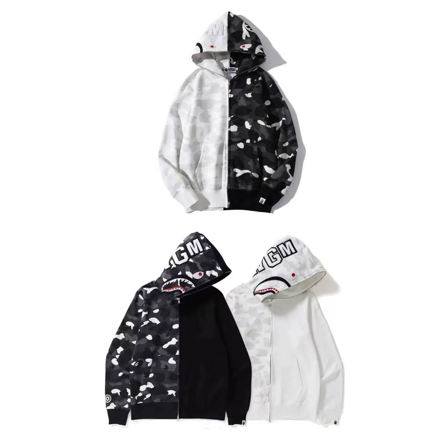 Shark Head Single Cape Coat