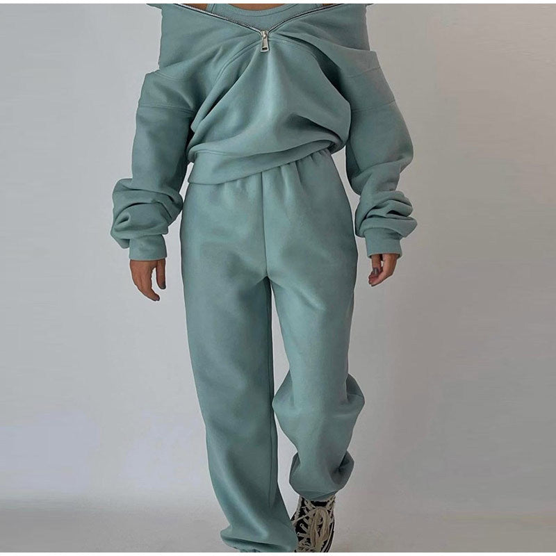 Cozy 2 Pieces Set(fleece Inside)