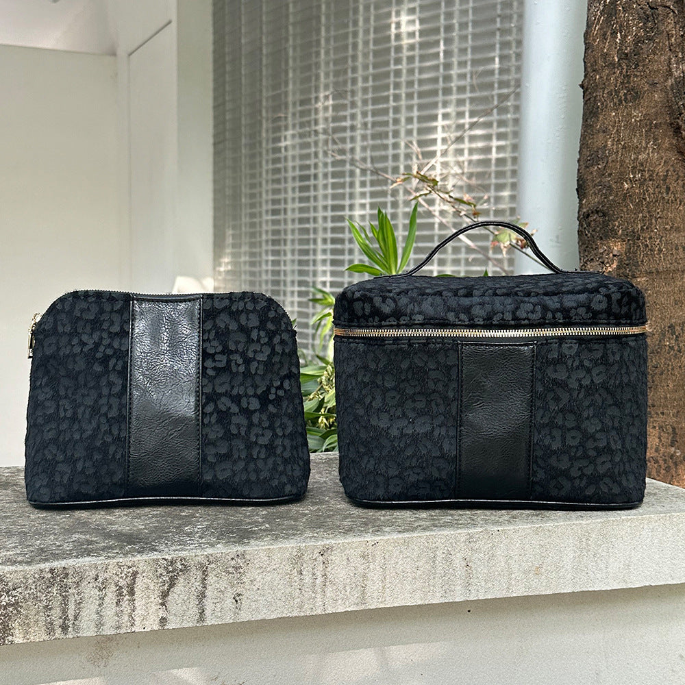 Leopard Print Toiletry Bag