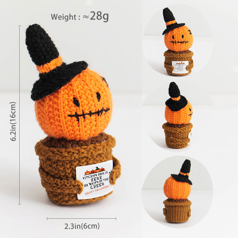 Funny Expression Potato Crochet Doll