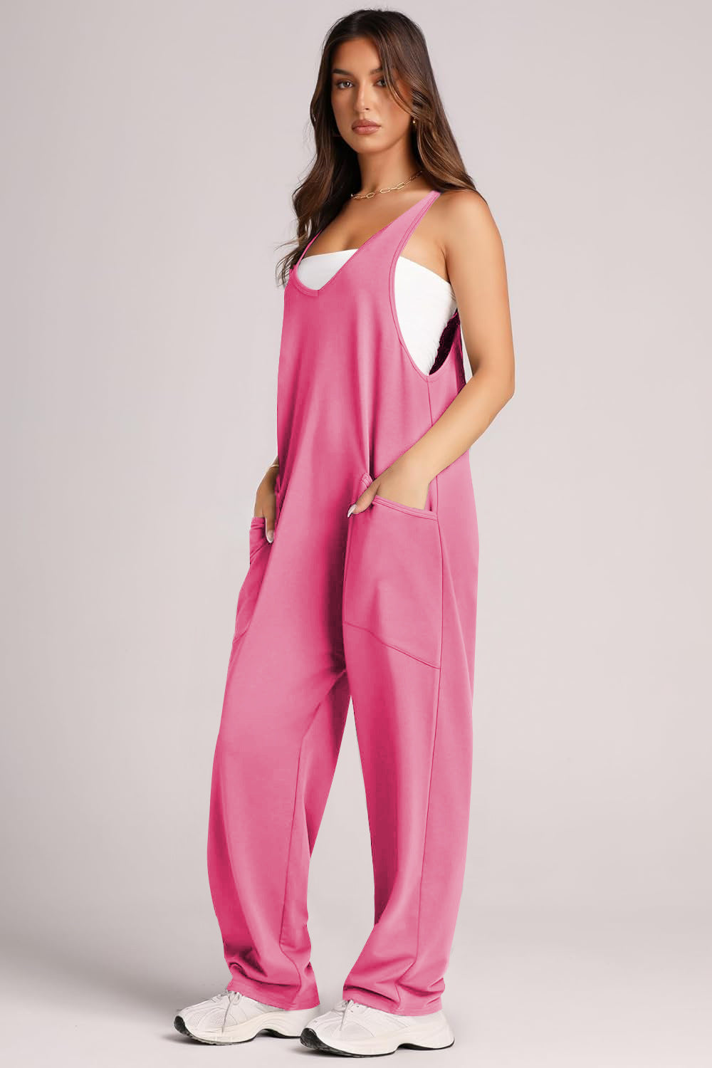 Knit Overalls With Suspenders