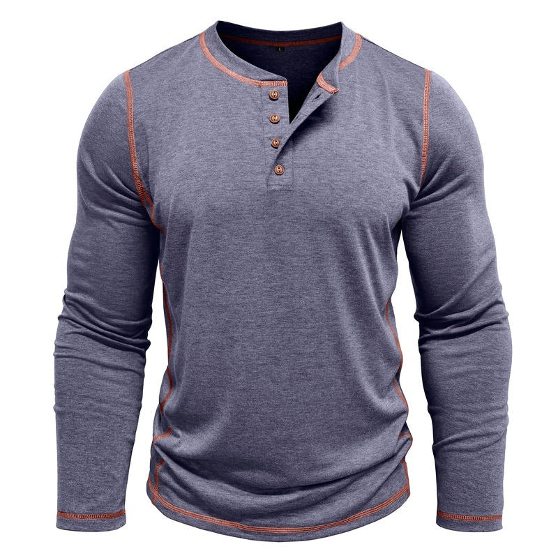 Men's Button Collar Top