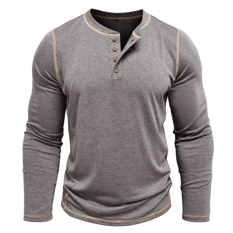 Men's Button Collar Top