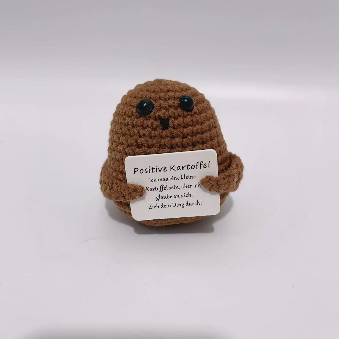 Funny Expression Potato Crochet Doll