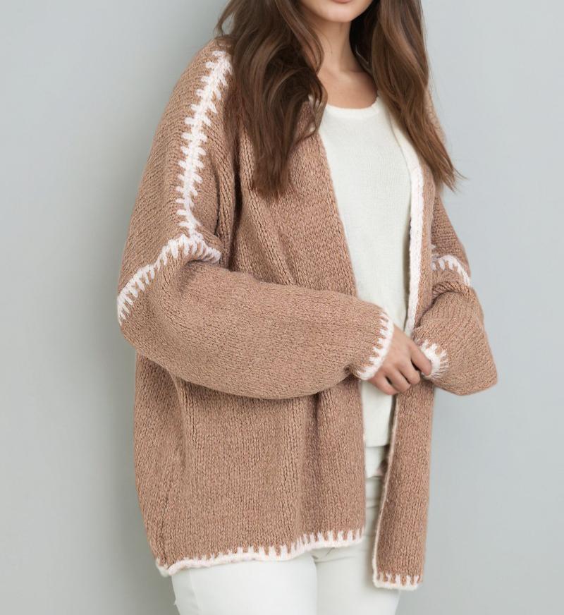 Knitted Sweater Jacket