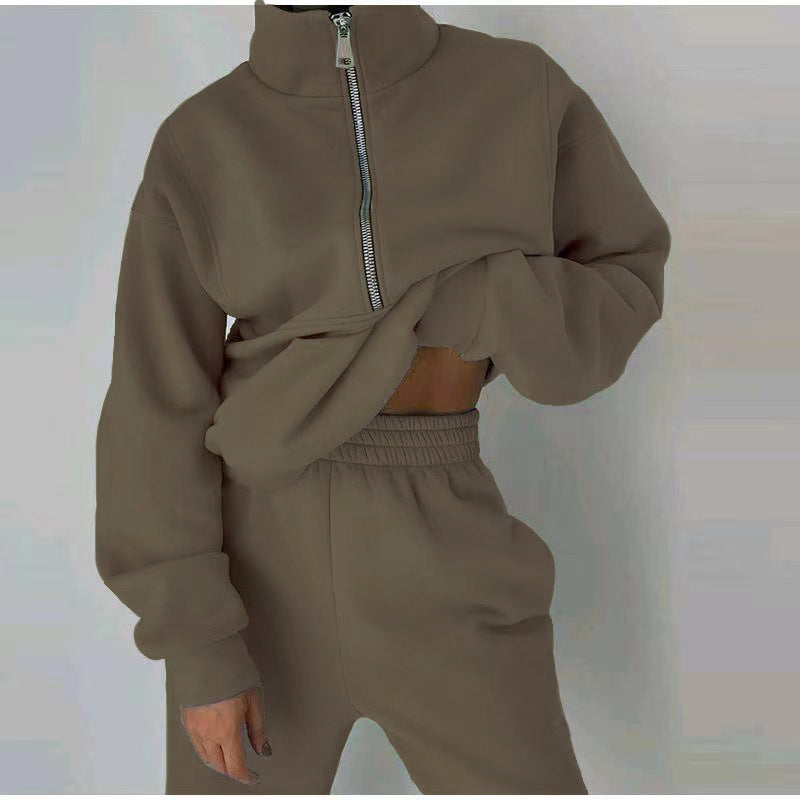 Cozy 2 Pieces Set(fleece Inside)