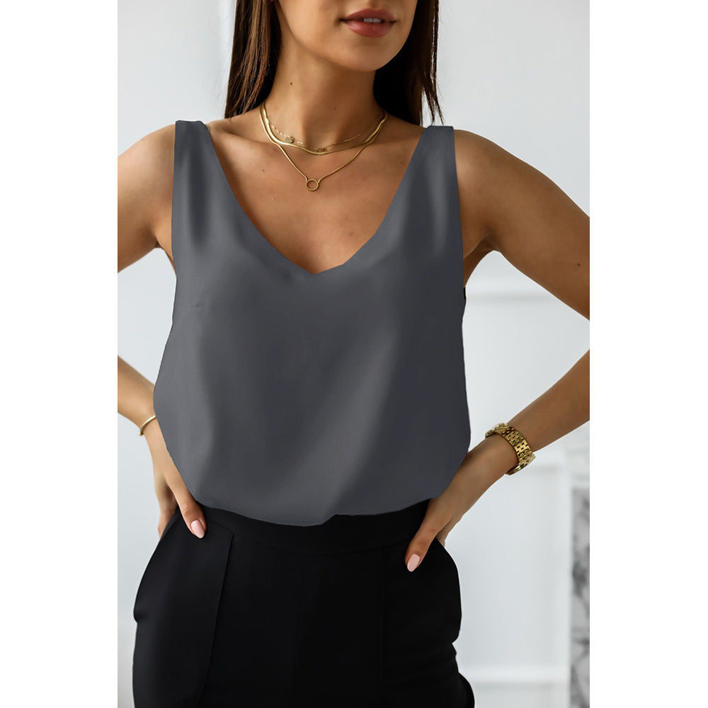 Summer New Versatile Sleeveless Top