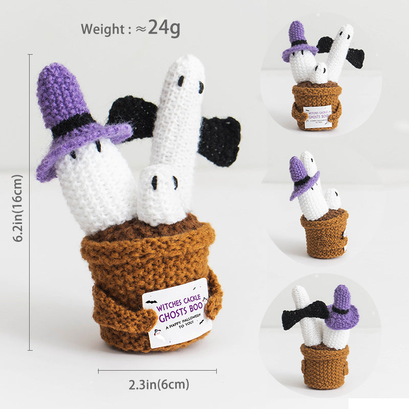 Funny Expression Potato Crochet Doll