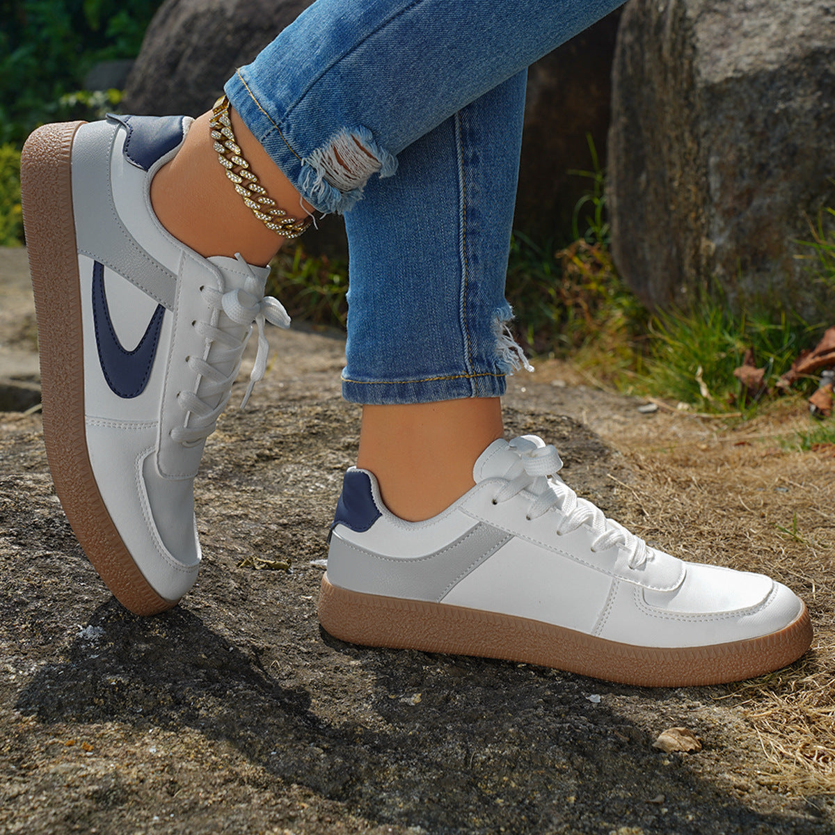 Sports Style Plus Size Board Shoes Casual Single Shoes