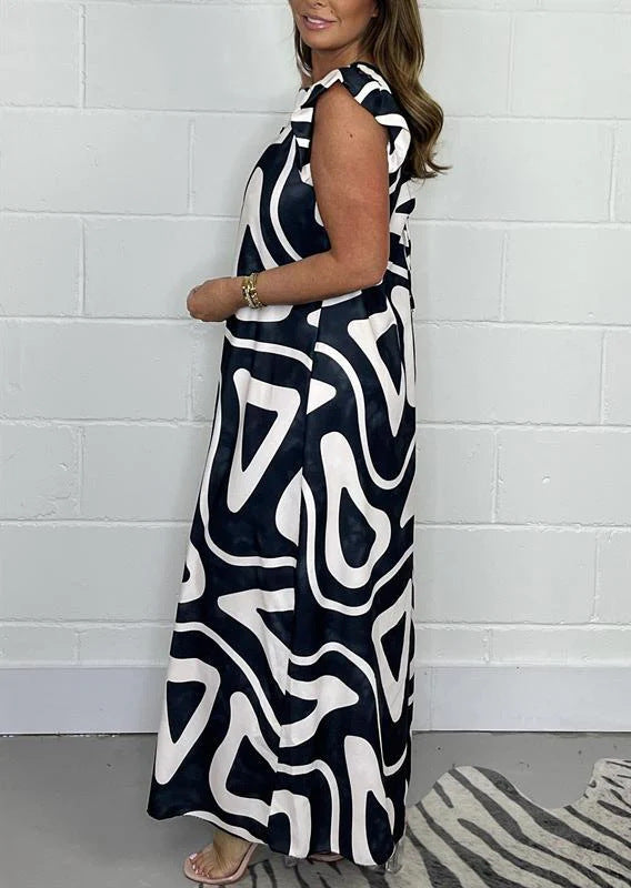 Geometric Print Jumpsuit