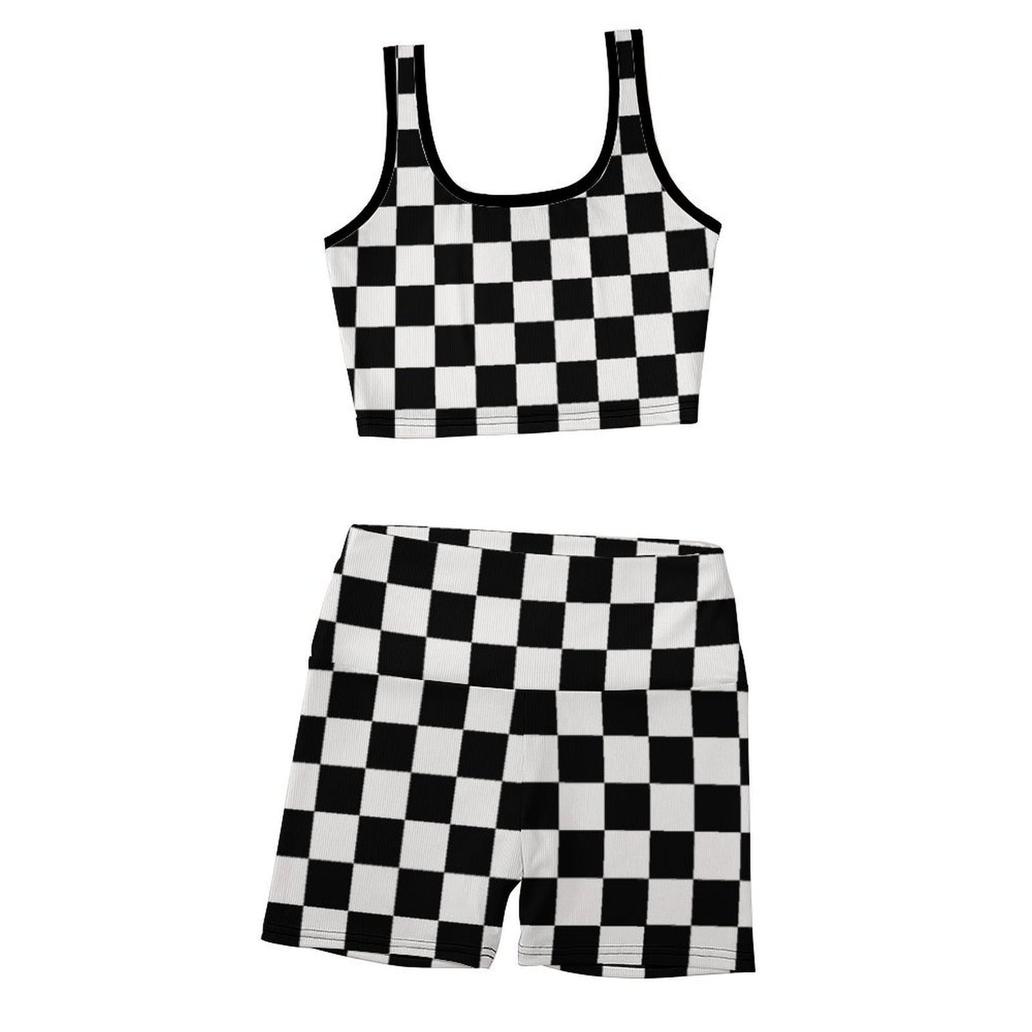 Custom Printed Yoga Vest Set(1-20)