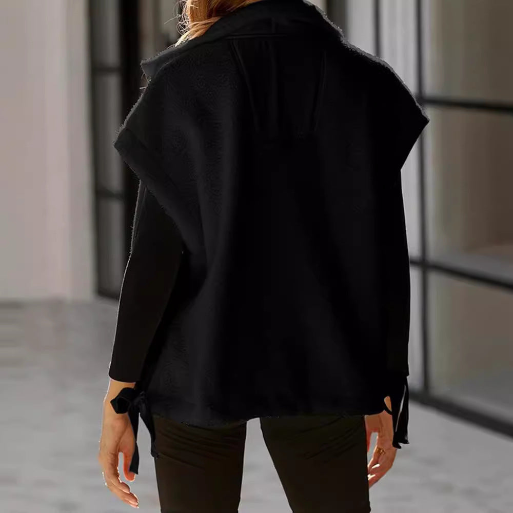 Women's Plush Vest Lambswool Jacket Vest Coat