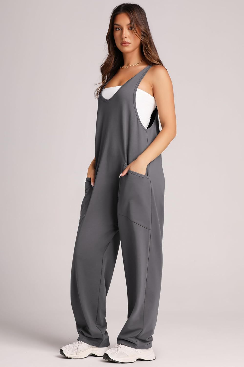 Knit Overalls With Suspenders