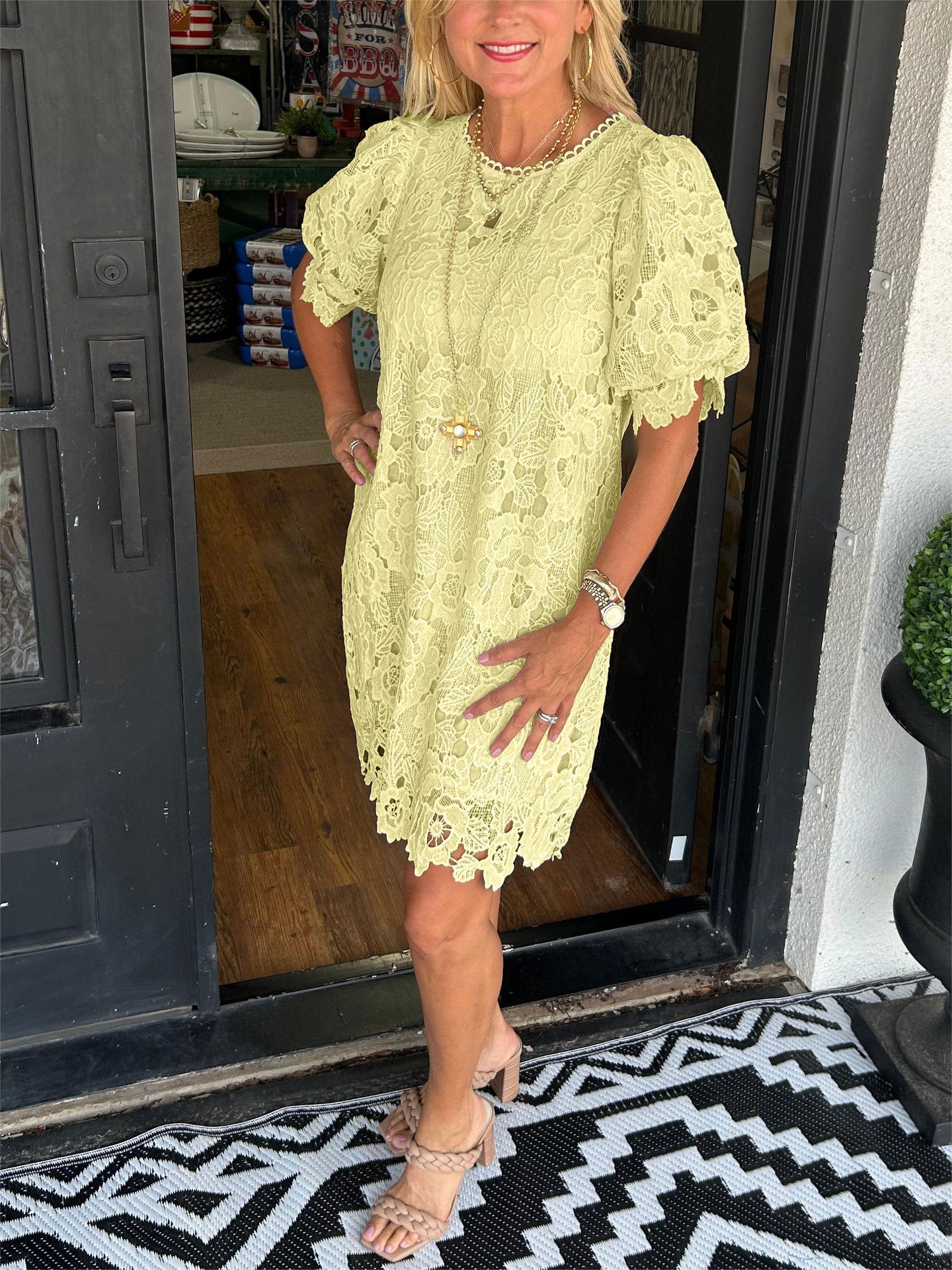 Women's Crochet Dress