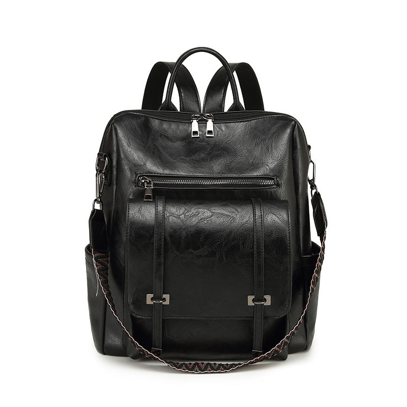 Embroidered Strap Attached Backpack