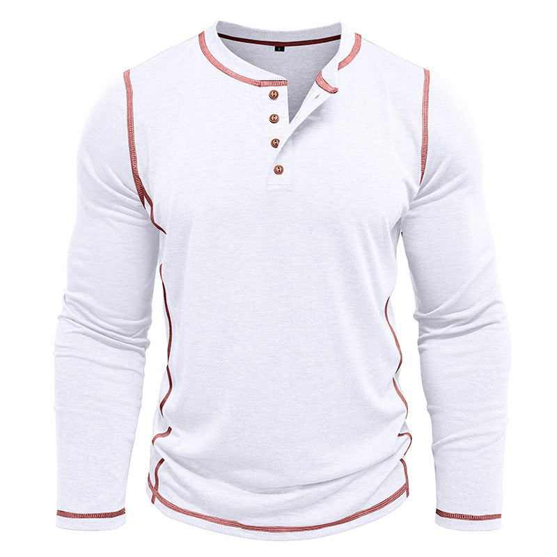 Men's Button Collar Top