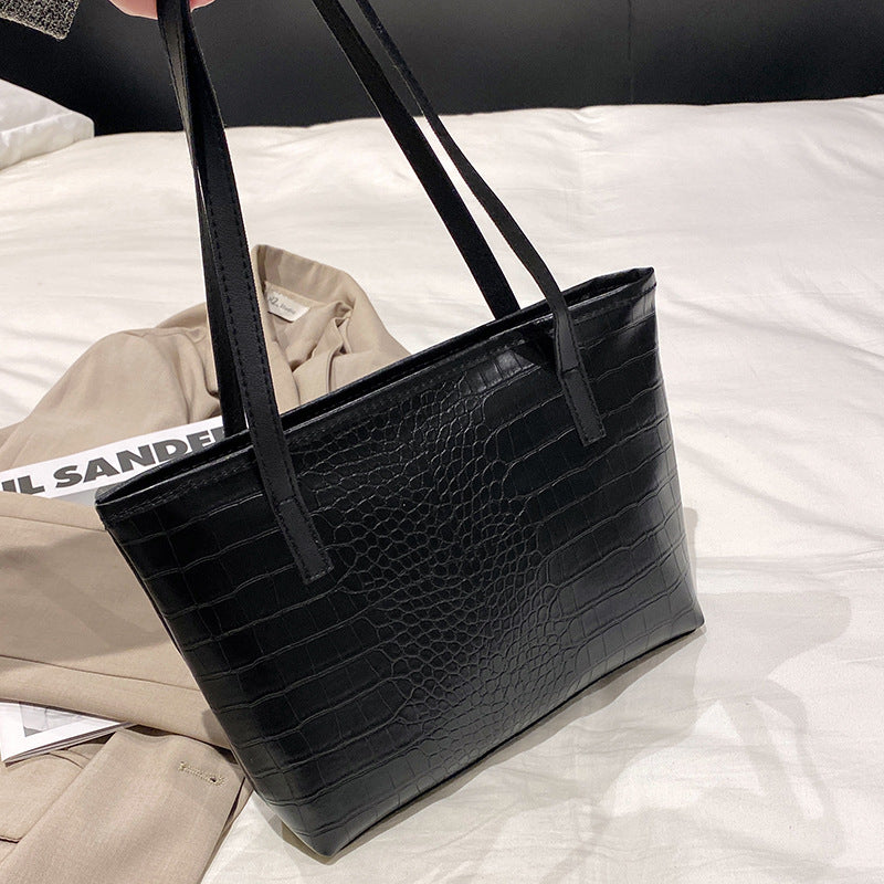 Quilted PU Leather Shoulder Bag
