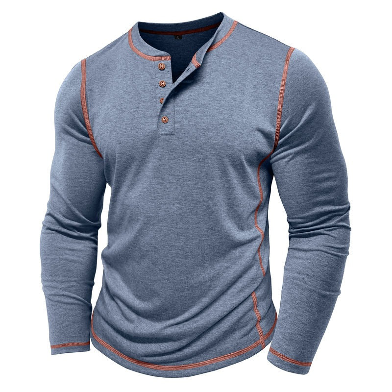 Men's Button Collar Top