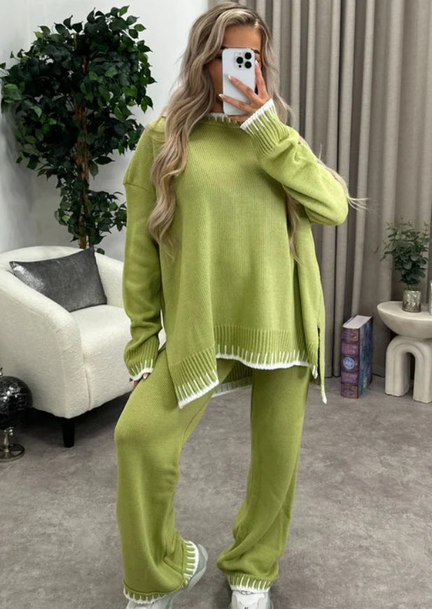 Casual Sweater Two Piece Set