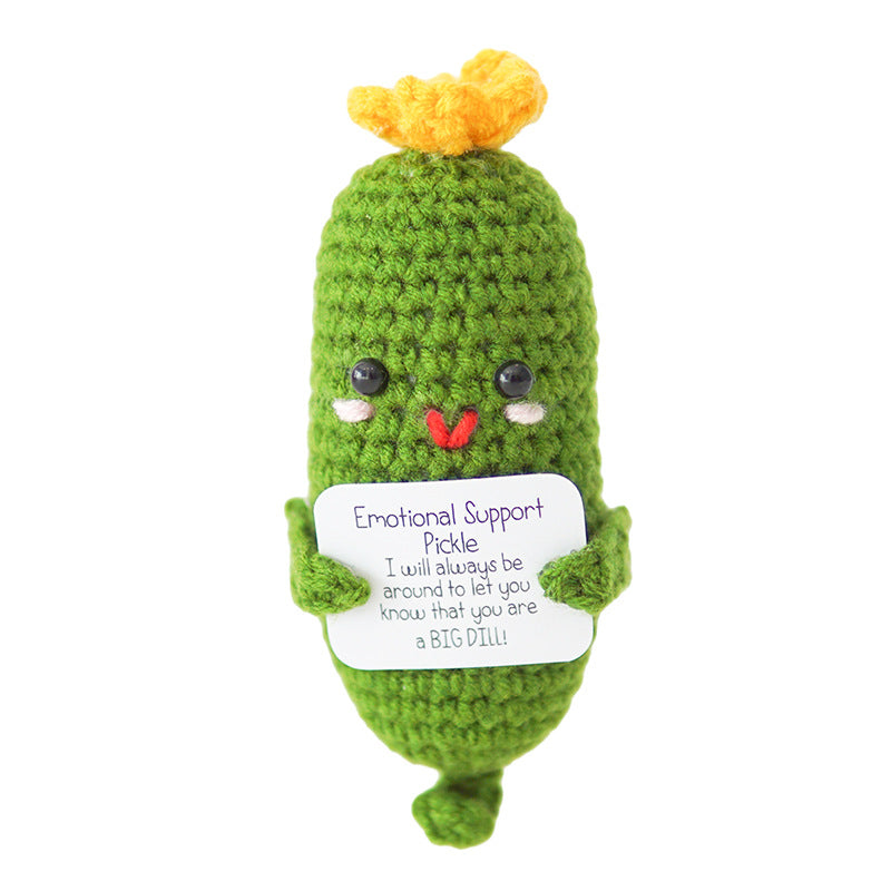 Funny Expression Potato Crochet Doll