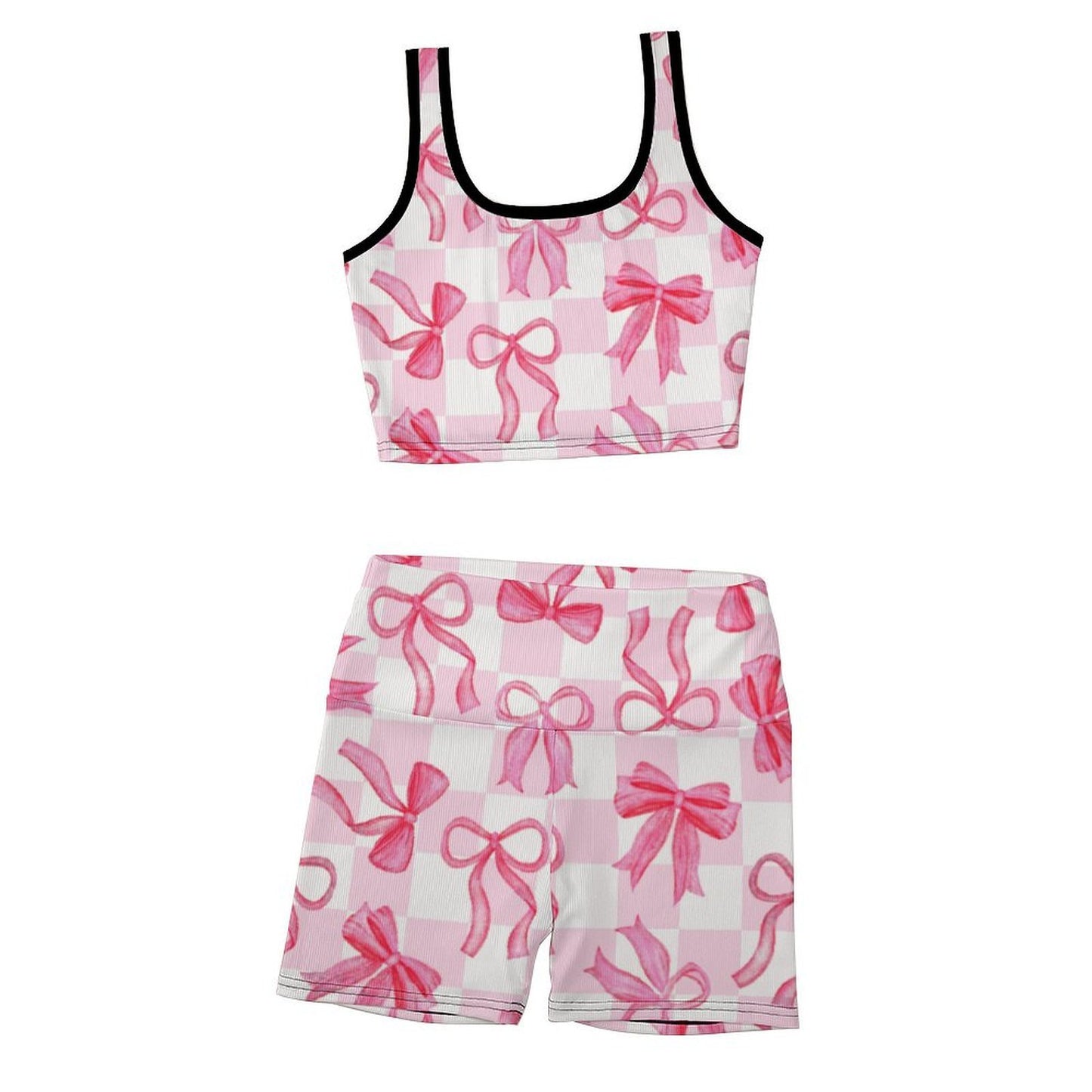 Custom Printed Yoga Vest Set(1-20)