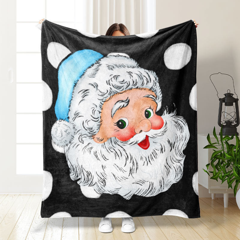 Thickened double-sided printed blanket nap blanket
