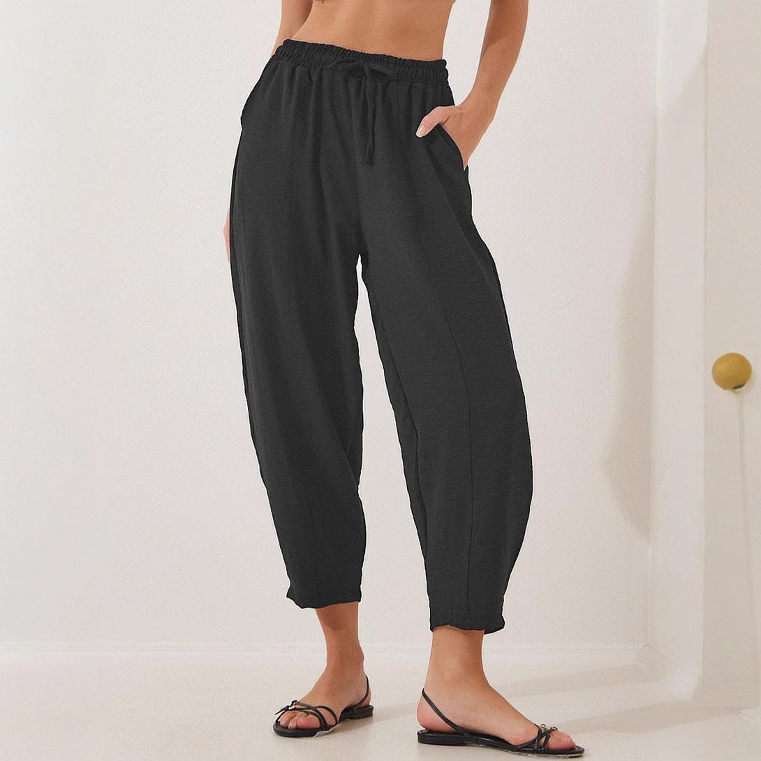 Summer Cozy Balloon Trousers