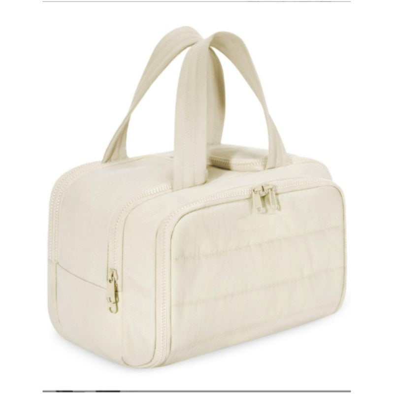 Simple And Lightweight Large Wide-Opening Toiletry Bag