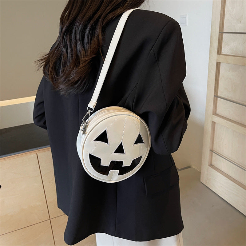 Pumpkin bag women's bag skull crossbody bag cosmetic bag