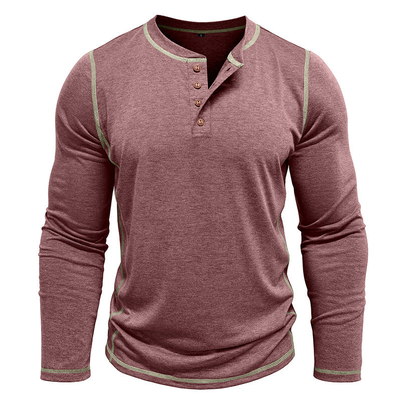 Men's Button Collar Top
