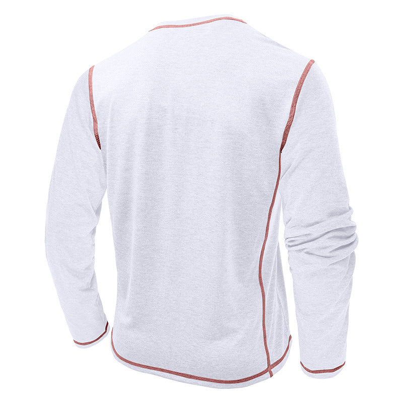 Men's Button Collar Top