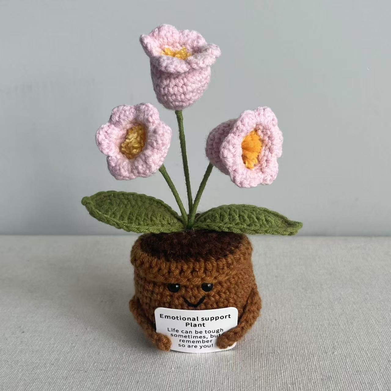 Funny Expression Potato Crochet Doll