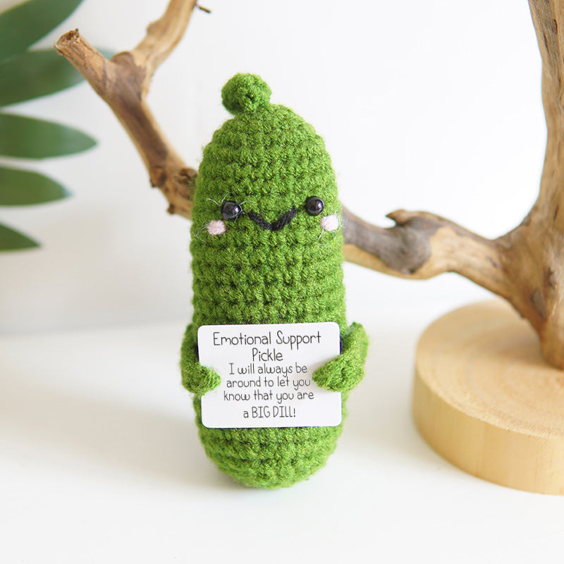 Funny Expression Potato Crochet Doll