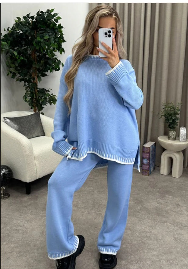 Casual Sweater Two Piece Set