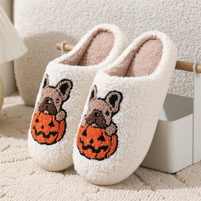 Warm Fluffy Dirt-Resistant Confinement Shoes