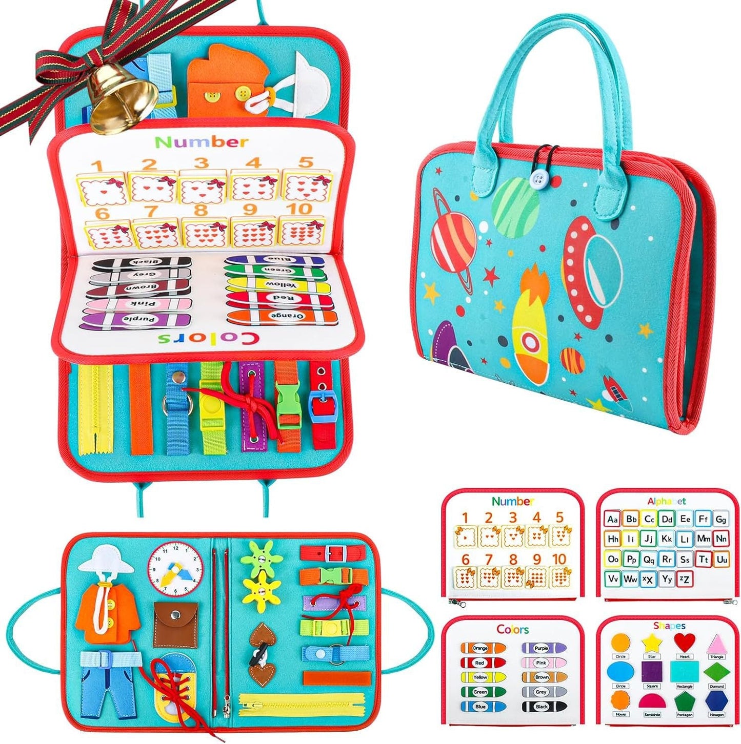 Felt Cloth Children's Early Education Learning Board