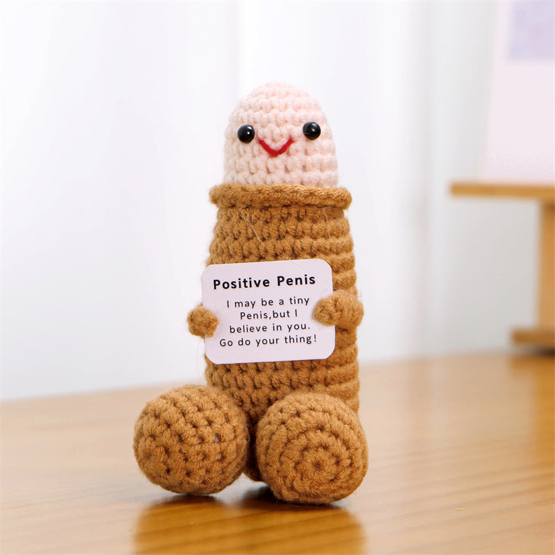 Funny Expression Potato Crochet Doll