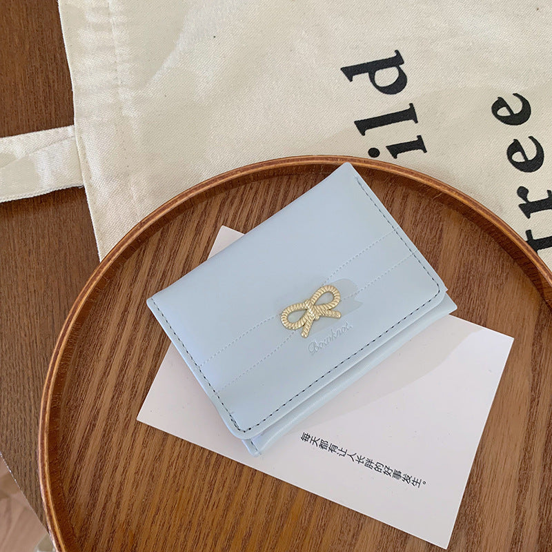 Lady's Purse With Bow Tie
