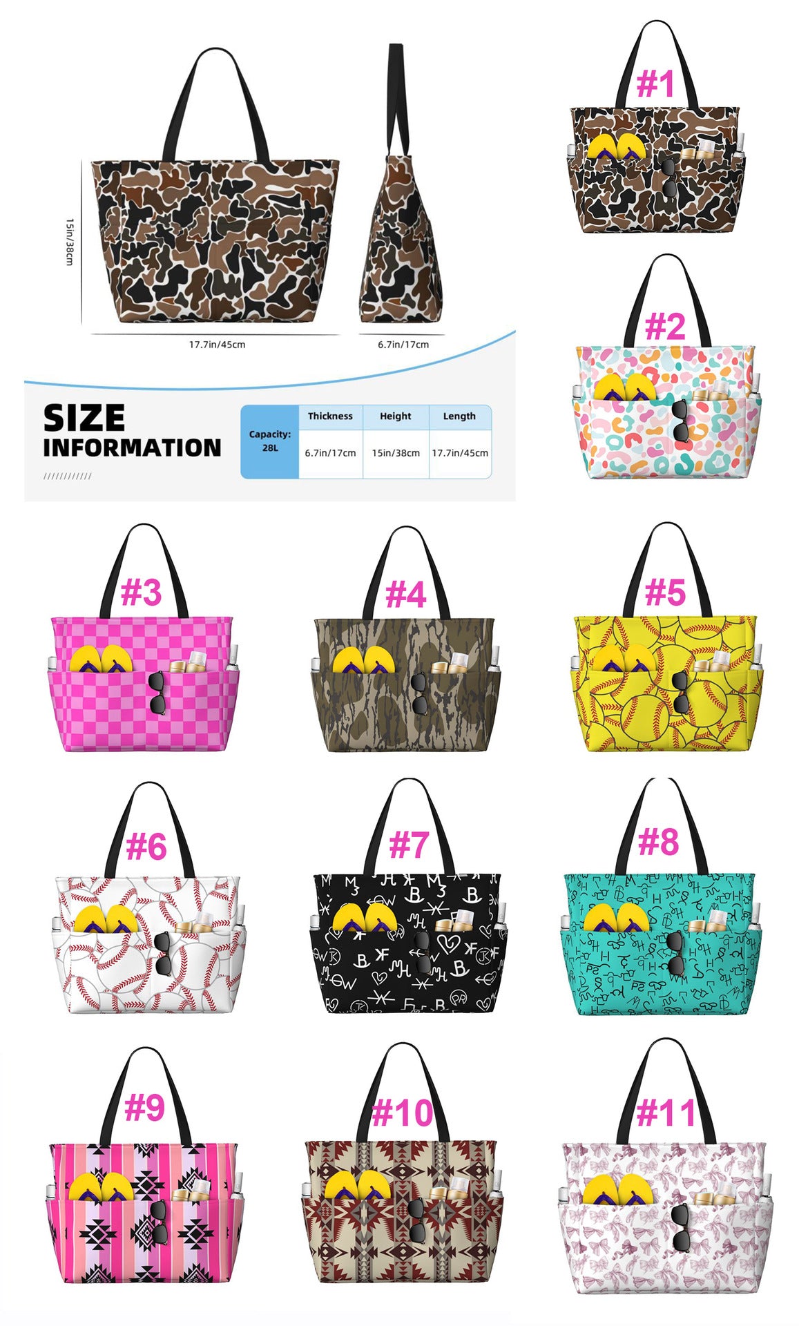 Waterproof Beach Travel Bag