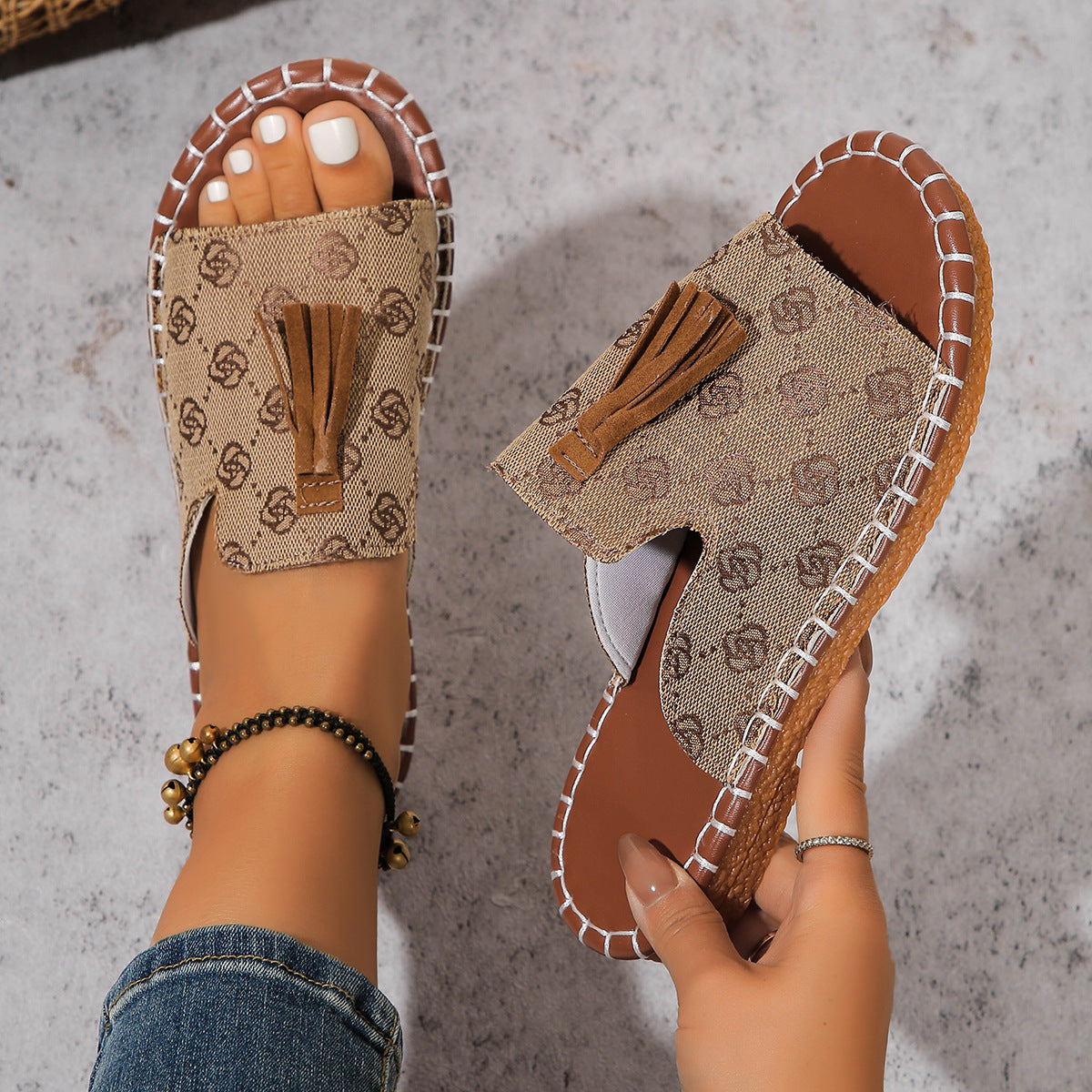 Jute Rope Slippers Are Trendy