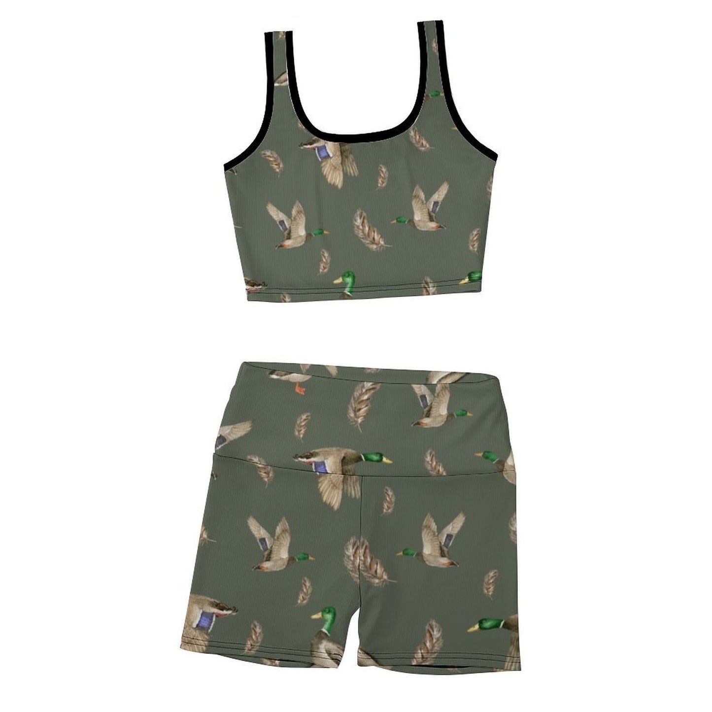 Custom Printed Yoga Vest Set(1-20)
