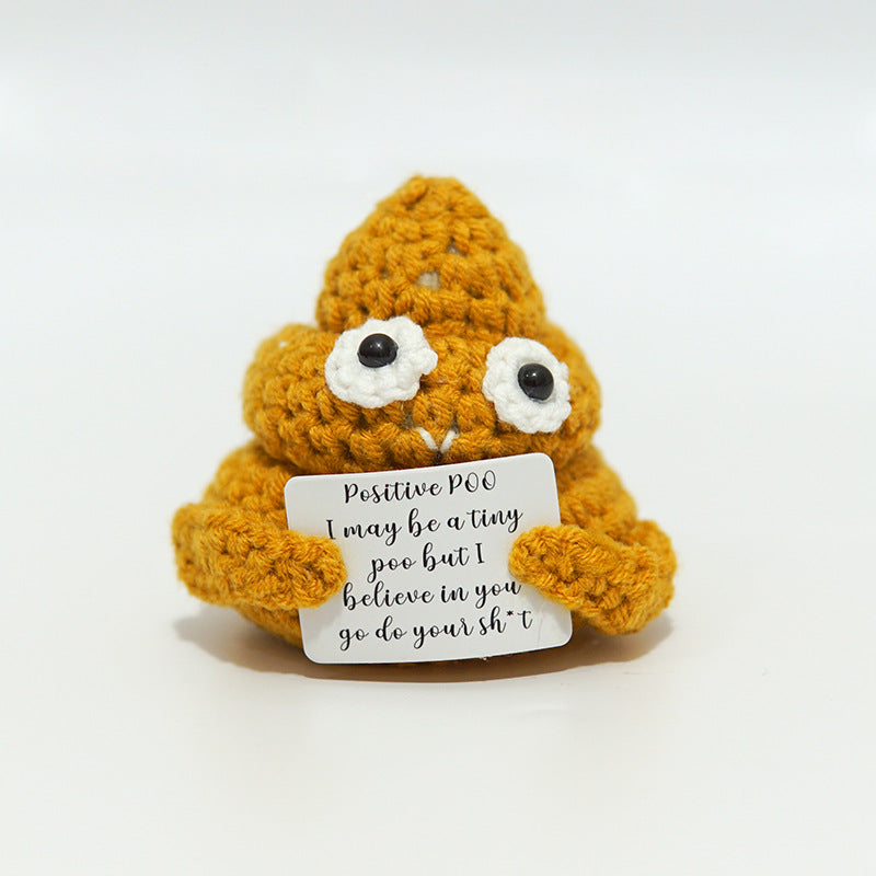 Funny Expression Potato Crochet Doll